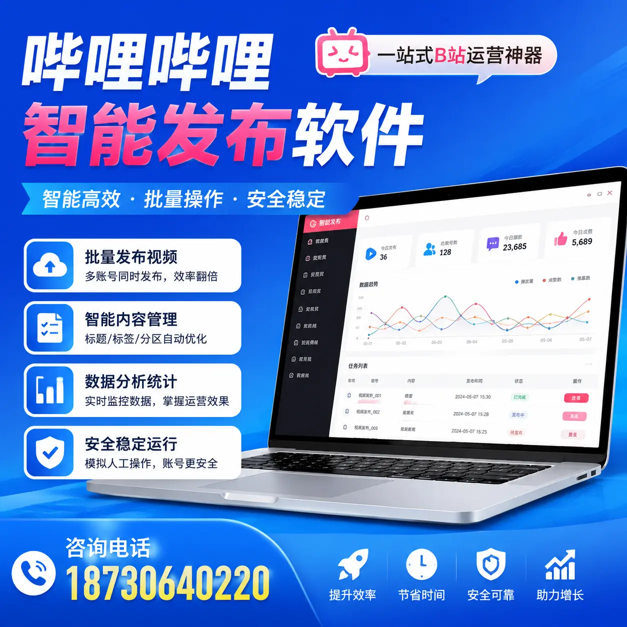 如何通过哔哩哔哩智能发布软件提升 海口 企业曝光率